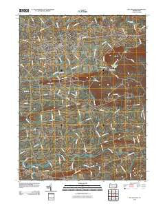 New Holland Pennsylvania Historical topographic map, 1:24000 scale, 7.5 X 7.5 Minute, Year 2010