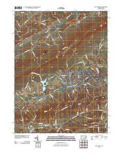 New Tripoli Pennsylvania Historical topographic map, 1:24000 scale, 7.5 X 7.5 Minute, Year 2010
