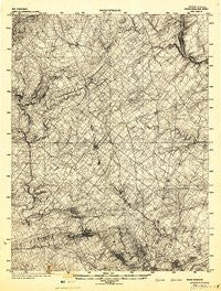 Norristown Pennsylvania Historical topographic map, 1:125000 scale, 30 X 30 Minute, Year 1942