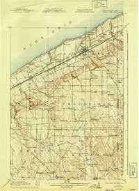 North East Pennsylvania Historical topographic map, 1:62500 scale, 15 X 15 Minute, Year 1915