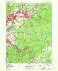 Olyphant Pennsylvania Historical topographic map, 1:24000 scale, 7.5 X 7.5 Minute, Year 1946