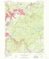 Olyphant Pennsylvania Historical topographic map, 1:24000 scale, 7.5 X 7.5 Minute, Year 1946