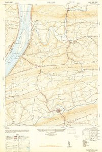 Pillow Pennsylvania Historical topographic map, 1:24000 scale, 7.5 X 7.5 Minute, Year 1947