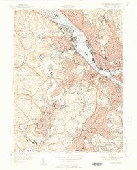 Pittsburgh West Pennsylvania Historical topographic map, 1:24000 scale, 7.5 X 7.5 Minute, Year 1951