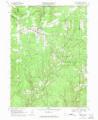 Pleasantville Pennsylvania Historical topographic map, 1:24000 scale, 7.5 X 7.5 Minute, Year 1967