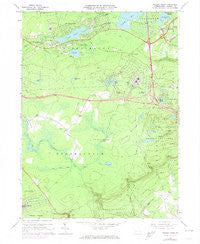 Pocono Pines Pennsylvania Historical topographic map, 1:24000 scale, 7.5 X 7.5 Minute, Year 1966