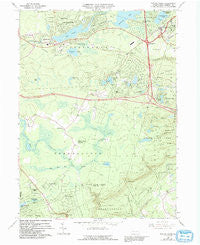 Pocono Pines Pennsylvania Historical topographic map, 1:24000 scale, 7.5 X 7.5 Minute, Year 1966