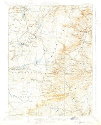 Pocono Pennsylvania Historical topographic map, 1:62500 scale, 15 X 15 Minute, Year 1923