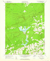 Pohopco Mountain Pennsylvania Historical topographic map, 1:24000 scale, 7.5 X 7.5 Minute, Year 1960