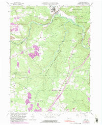 Polk Pennsylvania Historical topographic map, 1:24000 scale, 7.5 X 7.5 Minute, Year 1963