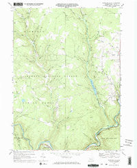 Portland Mills Pennsylvania Historical topographic map, 1:24000 scale, 7.5 X 7.5 Minute, Year 1969