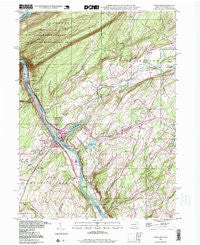 Portland Pennsylvania Historical topographic map, 1:24000 scale, 7.5 X 7.5 Minute, Year 1997