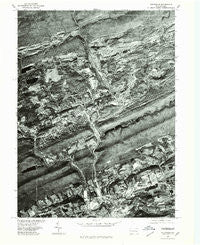 Pottsville Pennsylvania Historical topographic map, 1:24000 scale, 7.5 X 7.5 Minute, Year 1976