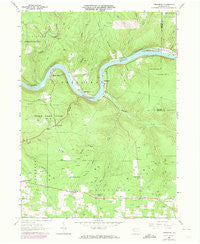 President Pennsylvania Historical topographic map, 1:24000 scale, 7.5 X 7.5 Minute, Year 1963