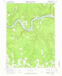 President Pennsylvania Historical topographic map, 1:24000 scale, 7.5 X 7.5 Minute, Year 1963