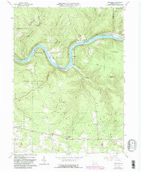 President Pennsylvania Historical topographic map, 1:24000 scale, 7.5 X 7.5 Minute, Year 1963
