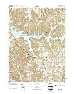 Prospect Pennsylvania Historical topographic map, 1:24000 scale, 7.5 X 7.5 Minute, Year 2013