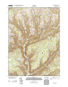 Ralston Pennsylvania Historical topographic map, 1:24000 scale, 7.5 X 7.5 Minute, Year 2013