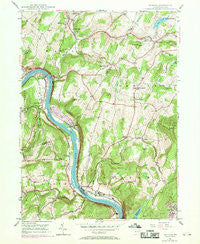 Ransom Pennsylvania Historical topographic map, 1:24000 scale, 7.5 X 7.5 Minute, Year 1946