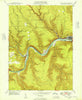 Renovo West Pennsylvania Historical topographic map, 1:24000 scale, 7.5 X 7.5 Minute, Year 1949