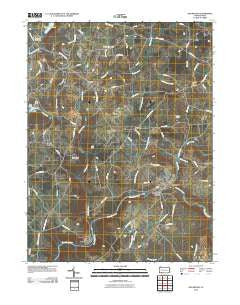 Rockwood Pennsylvania Historical topographic map, 1:24000 scale, 7.5 X 7.5 Minute, Year 2010