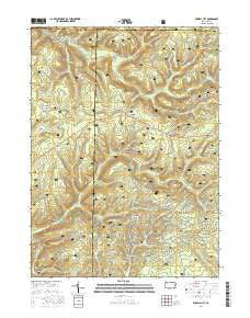Russell City Pennsylvania Current topographic map, 1:24000 scale, 7.5 X 7.5 Minute, Year 2016