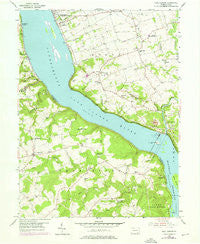 Safe Harbor Pennsylvania Historical topographic map, 1:24000 scale, 7.5 X 7.5 Minute, Year 1955