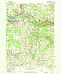 Sandy Lake Pennsylvania Historical topographic map, 1:24000 scale, 7.5 X 7.5 Minute, Year 1960