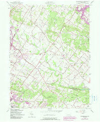 Sassamansville Pennsylvania Historical topographic map, 1:24000 scale, 7.5 X 7.5 Minute, Year 1957