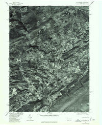 Saylorsburg Pennsylvania Historical topographic map, 1:24000 scale, 7.5 X 7.5 Minute, Year 1976