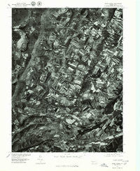 Schellsburg Pennsylvania Historical topographic map, 1:24000 scale, 7.5 X 7.5 Minute, Year 1971