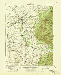 Scotland Pennsylvania Historical topographic map, 1:31680 scale, 7.5 X 7.5 Minute, Year 1944