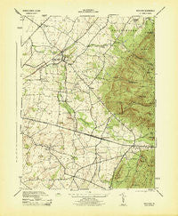 Scotland Pennsylvania Historical topographic map, 1:31680 scale, 7.5 X 7.5 Minute, Year 1944