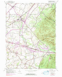 Scotland Pennsylvania Historical topographic map, 1:24000 scale, 7.5 X 7.5 Minute, Year 1944