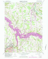 Sharpsville Pennsylvania Historical topographic map, 1:24000 scale, 7.5 X 7.5 Minute, Year 1958