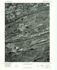 Shenandoah Pennsylvania Historical topographic map, 1:24000 scale, 7.5 X 7.5 Minute, Year 1976