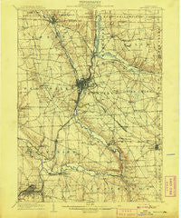 Shenango Pennsylvania Historical topographic map, 1:62500 scale, 15 X 15 Minute, Year 1908
