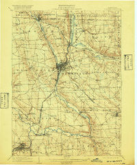 Shenango Pennsylvania Historical topographic map, 1:62500 scale, 15 X 15 Minute, Year 1908
