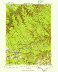 Snow Shoe Pennsylvania Historical topographic map, 1:62500 scale, 15 X 15 Minute, Year 1928