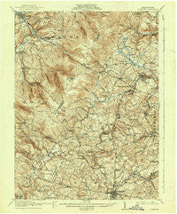 Somerset Pennsylvania Historical topographic map, 1:62500 scale, 15 X 15 Minute, Year 1915