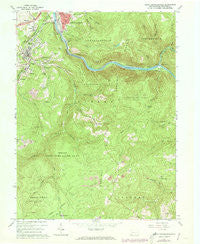 South Connellsville Pennsylvania Historical topographic map, 1:24000 scale, 7.5 X 7.5 Minute, Year 1964