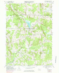 Spartansburg Pennsylvania Historical topographic map, 1:24000 scale, 7.5 X 7.5 Minute, Year 1968