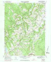 Stahlstown Pennsylvania Historical topographic map, 1:24000 scale, 7.5 X 7.5 Minute, Year 1967