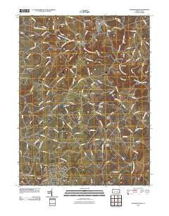 Stewartstown Pennsylvania Historical topographic map, 1:24000 scale, 7.5 X 7.5 Minute, Year 2010