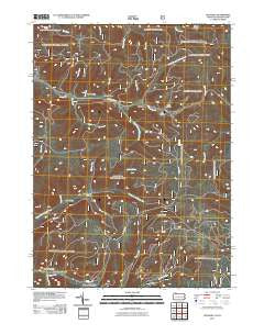 Stickney Pennsylvania Historical topographic map, 1:24000 scale, 7.5 X 7.5 Minute, Year 2011