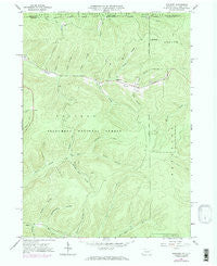 Stickney Pennsylvania Historical topographic map, 1:24000 scale, 7.5 X 7.5 Minute, Year 1966