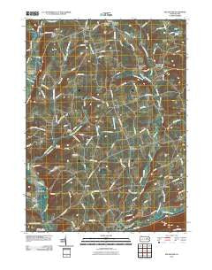 Stillwater Pennsylvania Historical topographic map, 1:24000 scale, 7.5 X 7.5 Minute, Year 2010