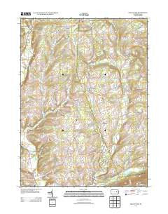 Stillwater Pennsylvania Historical topographic map, 1:24000 scale, 7.5 X 7.5 Minute, Year 2013
