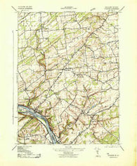 Stockton New Jersey Historical topographic map, 1:31680 scale, 7.5 X 7.5 Minute, Year 1943