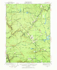Stoddartsville Pennsylvania Historical topographic map, 1:62500 scale, 15 X 15 Minute, Year 1922